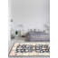 Tapis moderne bleu marine Oushak 5 pi 1 po x 8 pi 0 po