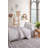 Quilt Cover Set, Grey & White | 65% Cotton & 35% Polyester, 120 Thread Count, Machine Washable, Envelope Pillowcase Closure, Button Duvet Cover Closure | Soft & Stylish Bedding Solution-119200420-119200390