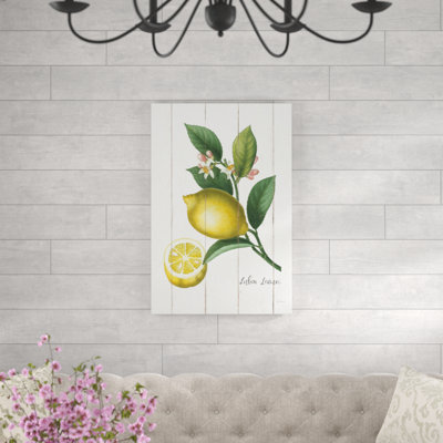 «Cottage Lemon I» par Sue Schlabach, reproduction d'art sur toile