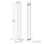 Shonnard Vertical Single Flat Panel Radiator-1033600287-1033453764