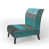 Turquoise/Black selected