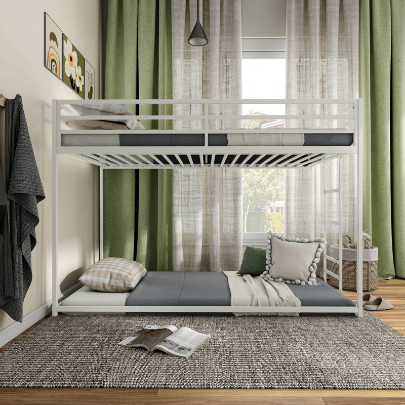 Lit superposé simple au-dessus de simple Lazan I, Blanc