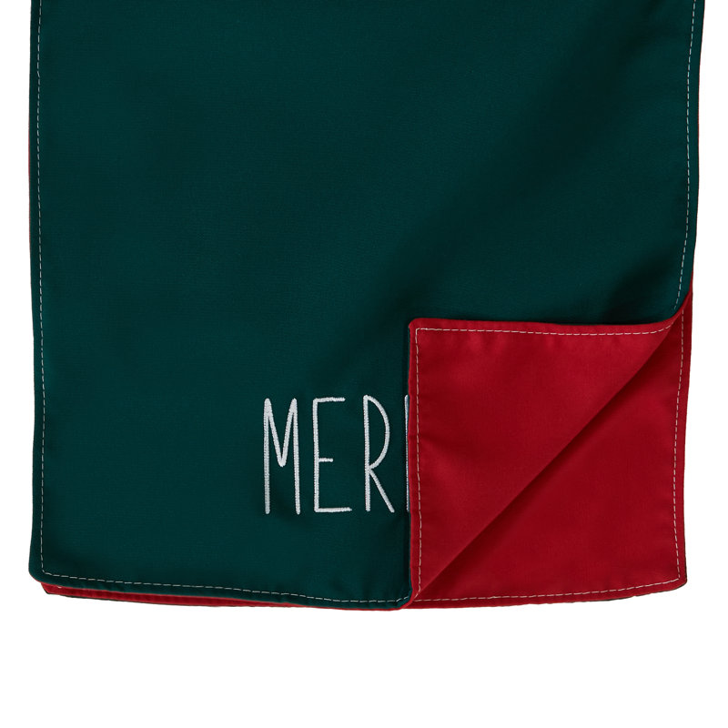 Elizabethanne Rectangular Christmas Table Runner, 90" L x 16" W
