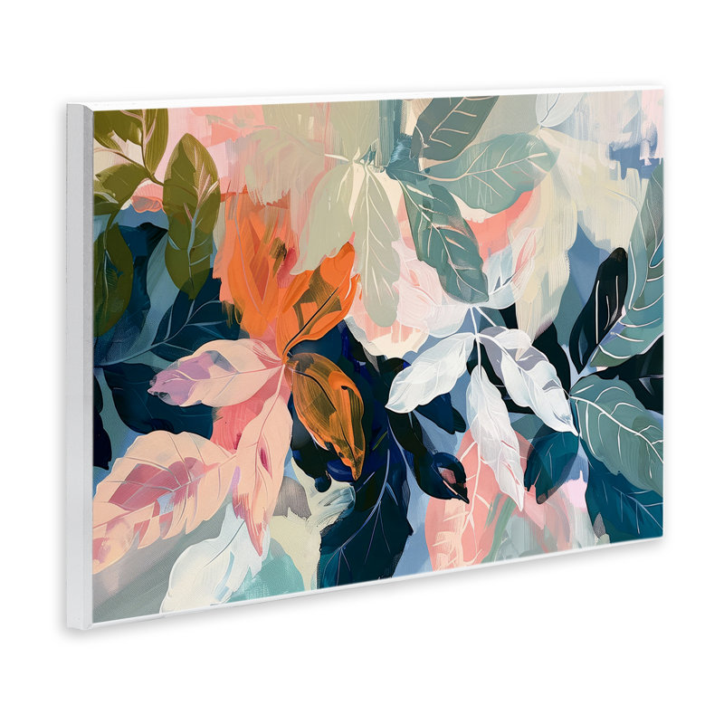 Plaque murale «Tropical Oasis Dream» par Elara Yasna, H 10 po x l 15 po