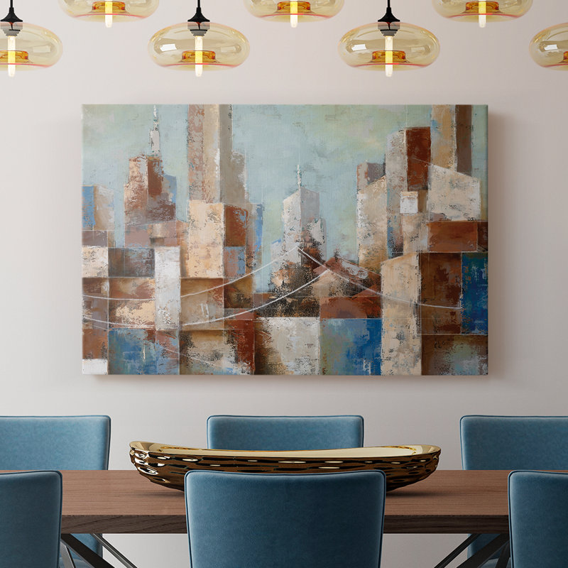 Paysage urbain - Cavas enveloppés de galerie, H 24 po x l 36 po