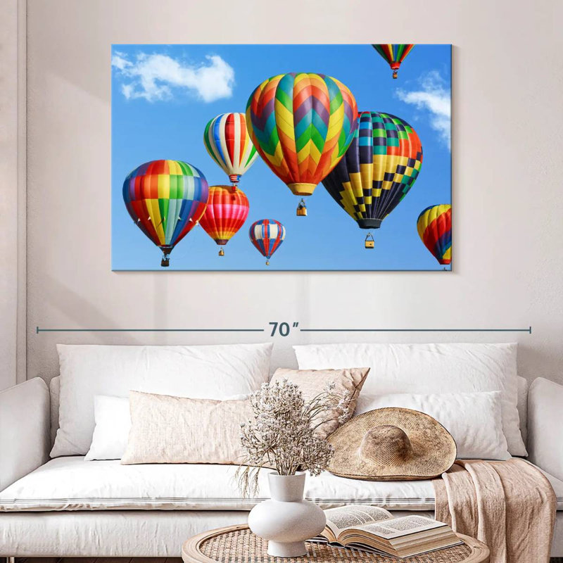 Montgolfières Mehar Rainbow, H 32 po x l 48 po