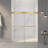 56-60"w X 70"h Frameless Double Sliding Shower Door,5/16" (8mm) Thick Sgcc Tempered Clear Glass,double Side Easy Clean Coat, Buffer-119858851