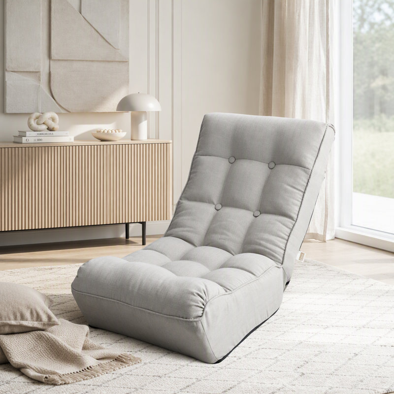 Fauteuil inclinable simple, Gris