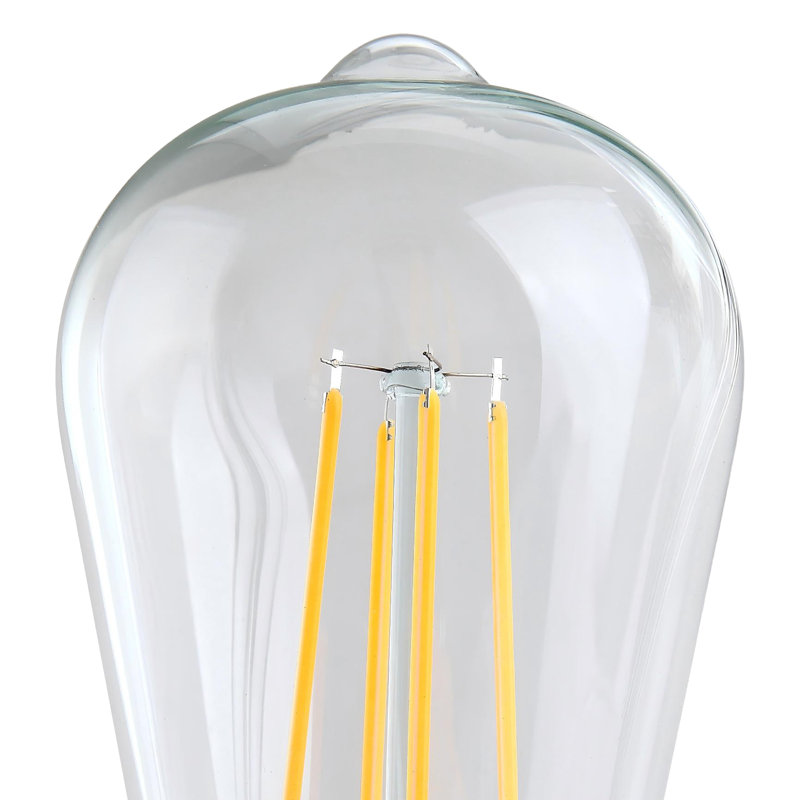 6 W ST58 E26/Medium (Standard) 2700 K LED Smart Bulb