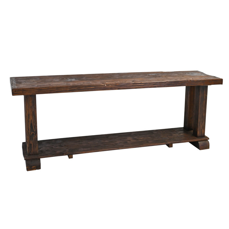 Console en bois récupéré