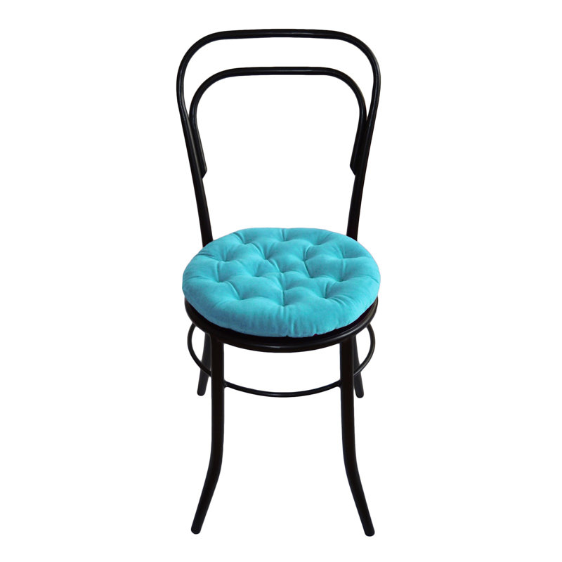 Coussin de chaise d'intérieur, Turquoise