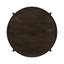 Table basse ronde en bois massif