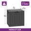 17 Stories 56cm W 118L Lockable Deck Box-463058109