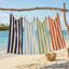 Scalloped Stripe Beach Towel-1400184871