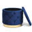 18.9" Wide Tufted Round Storage Ottoman-67791006