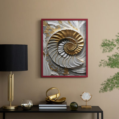 Plaster Dreams IV Framed Print - Solid Wood