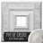 Endurathane Eris Ceiling Medallion, 18"W x 18"H x 3 1/2"ID x 1 1/8"P (Fits Canopies up to 9 7/8"), Hand-Painted Pot of Cream Finish-27785810