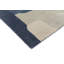 Tapis bleu touffeté à la main NuModern-1932455275