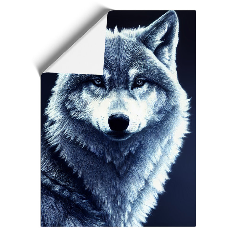 Beauty of the Wolf - Wall Art, Paper, 42cm H x 29.7cm W, No Matte