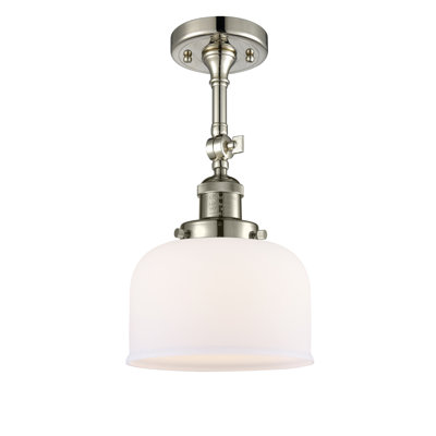 Plafonnier simple semi-encastré 8 lumières Handley