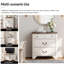 Commode décorative 6 tiroirs Haikey Commode en bois l 63 po-163541415-136892265