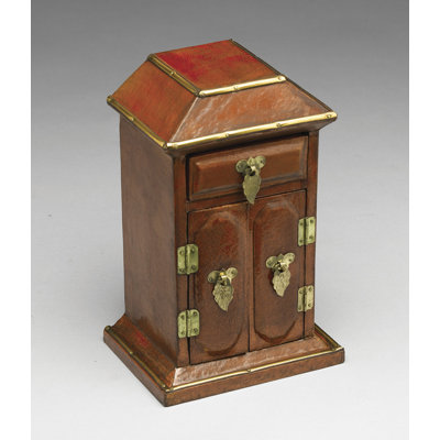 Leather Wrapped Jewelry Box