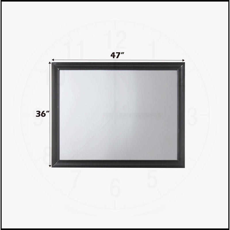 Miroir Naima, Noir