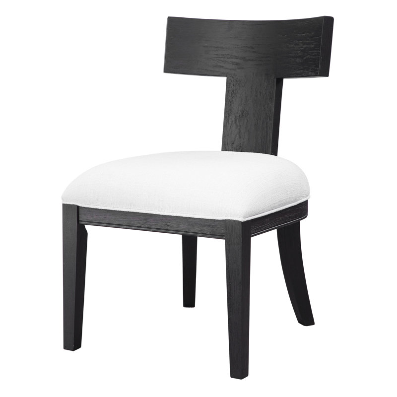 Chaise d'appoint Tegan, Gris anthracite