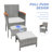 Lyydia 4 - Person Modular Patio Conversation Set with Cushions-9683015-11242531