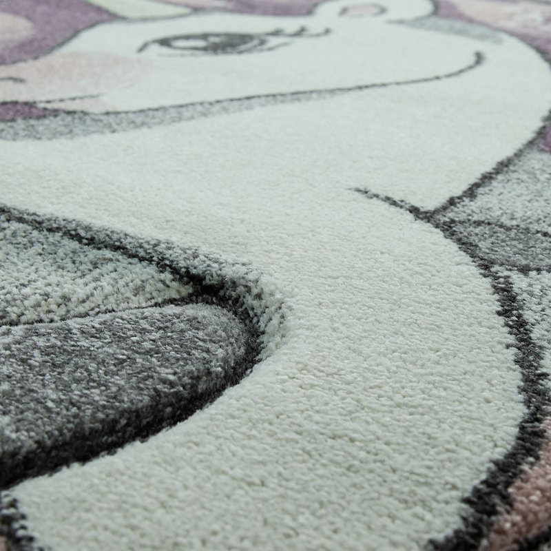 Florine Shag Grey Rug, Rectangle 160 x 230cm
