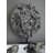 Cast Root Silver Standing Sculpture