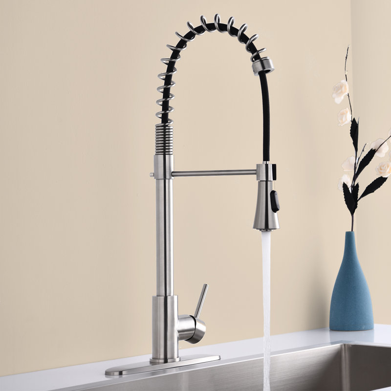 Robinet de cuisine HHK, Nickel brossé