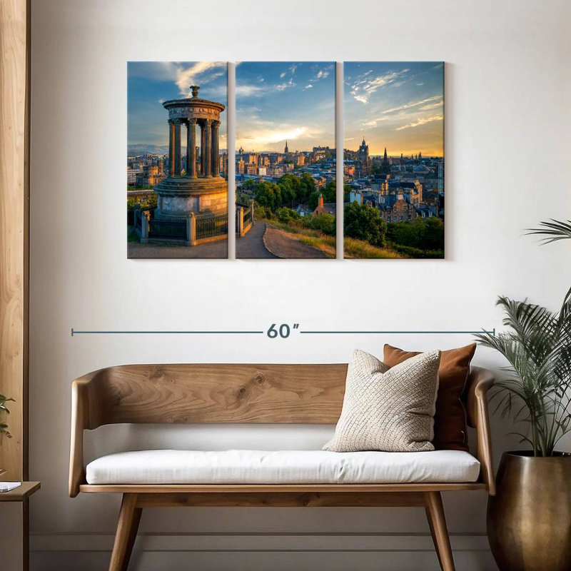 Lilie Edinburgh From Calton Hill, 28" H x 45" W