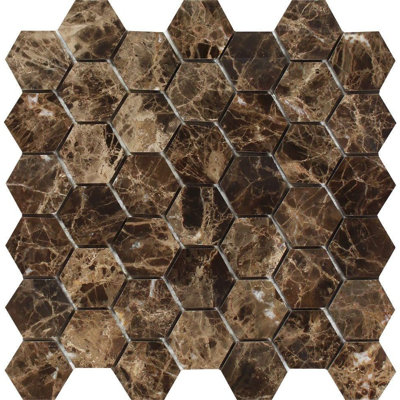 Carreau de mosaïque pour mur et plancher Emperador