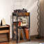 Manufactured Wood,Metal 75cm H Media Shelves