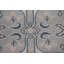 Tapis gris fait à la main Oushak 2 x 8