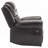 Home Theater Seating Manual Recliner Chair with LED Light Strip for Comfort and Ambiance-1323494195