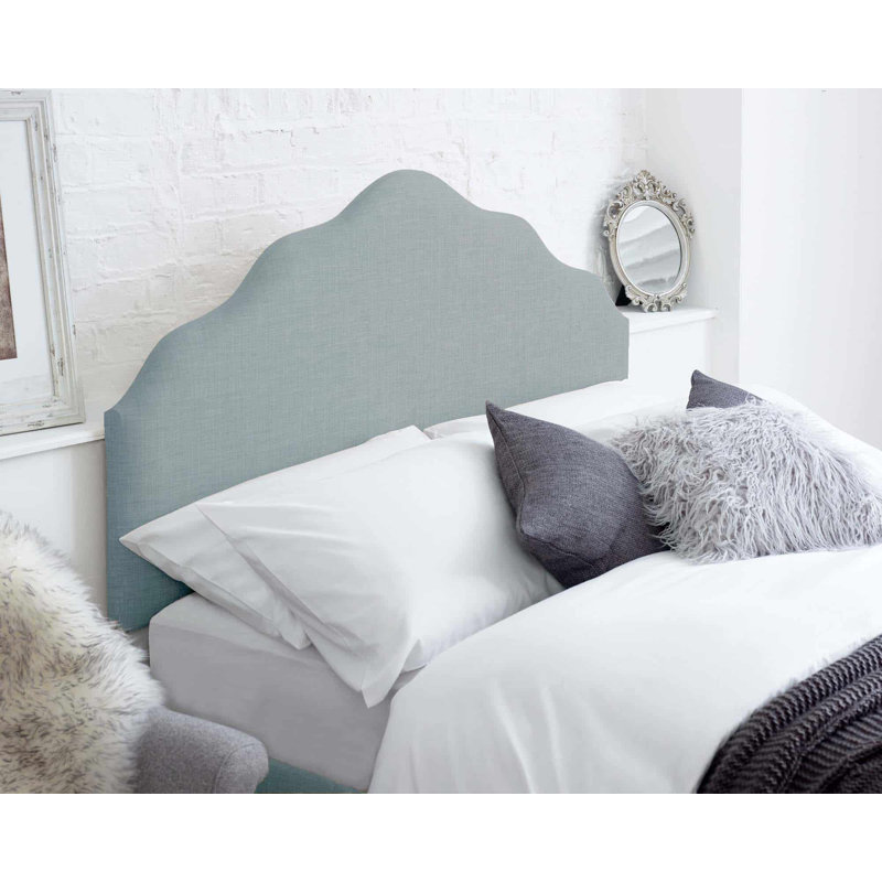 Aimantas Upholstered Headboard, Kingsize (5'), Sky Blue