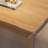 Burlywood Rectangular Solid Wood Dining Table-1952173600
