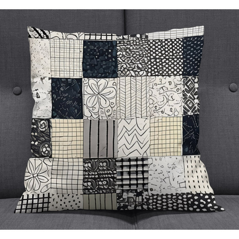 Throw Pillow, Pillow Cover Only - No Insert, 16"H x 16"W