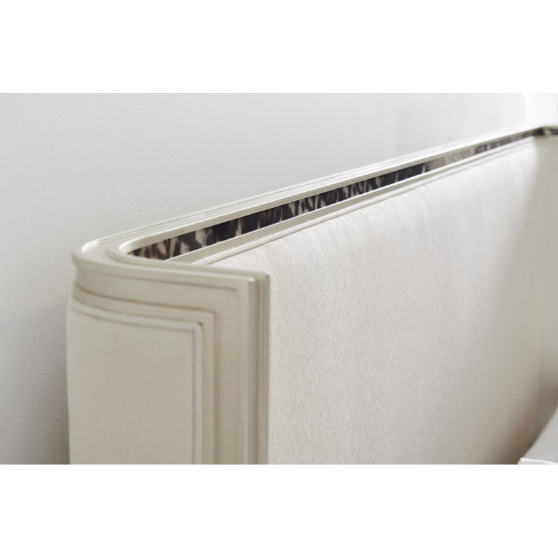 Upholstered Platform Bed, King