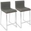 Tabouret de comptoir de 26 po Elston-1106926295