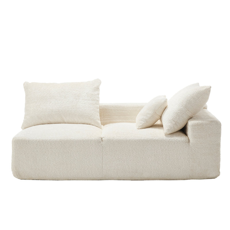 2 sièges confortables en chenille - pour une utilisation quotidienne qui défie l'usure et la déchirure du canapé confortable