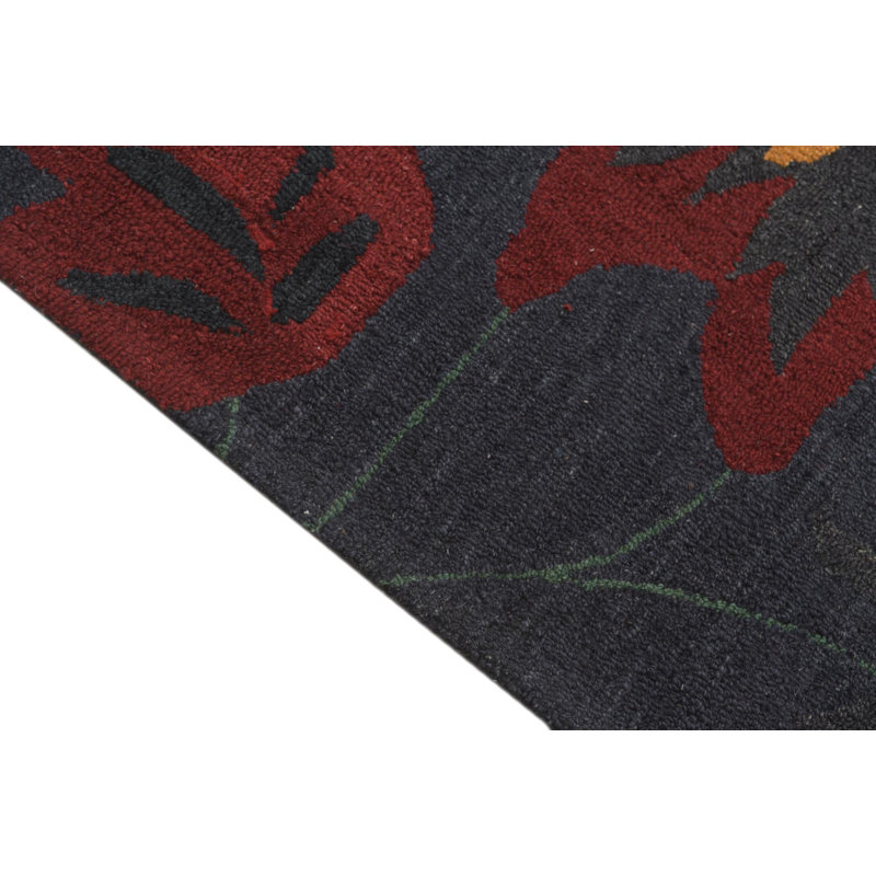 Tapis noir 5x8 Pimentel
