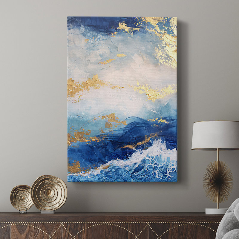 ABSTRACT Series CDVII - Gallery Cavas sur mesure, H 18 po x l 12 po