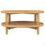 Table basse ronde en bois massif