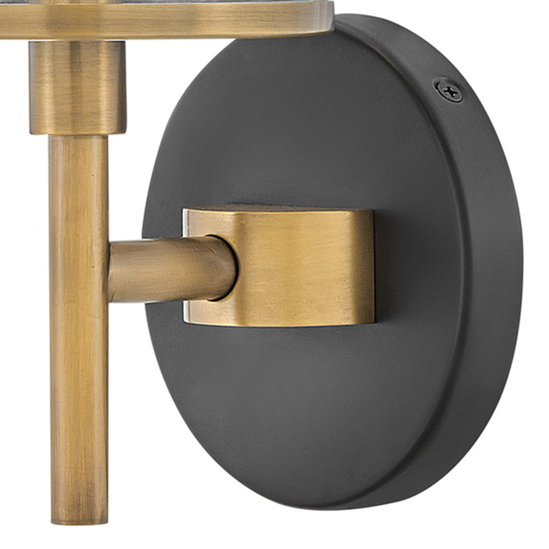 Marten 1-Light Two-Tone Bath Vanity Wall Sconce