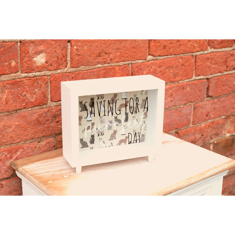 Risner Money Box, 18cm H x 20cm W x 7cm D
