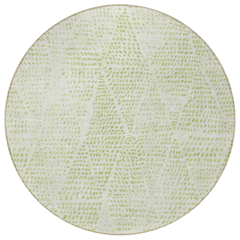 Tapis rond 8 po