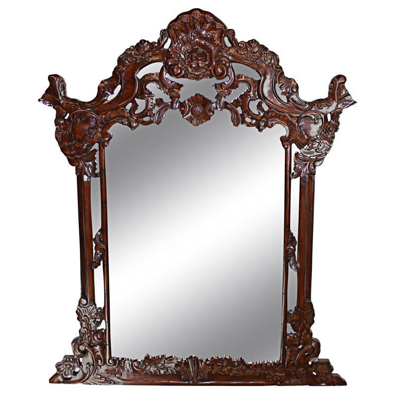 Hapsburg Wood Convex Wall Mirror